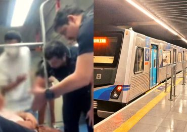 Mulher é expulsa de metrô após criticar casal homossexual