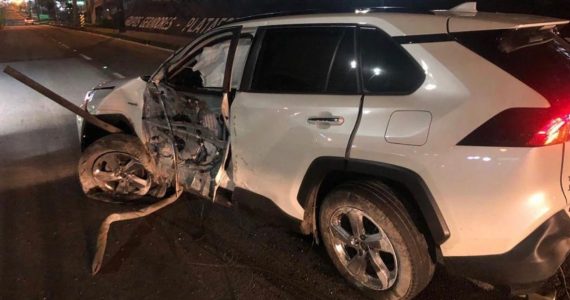 Cantor Leandro Borges testemunha livramento em acidente: ‘Deus guarda!'