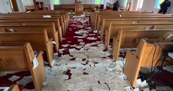 Igreja sofre ataque de vândalos e reparos custarão quase meio milhão