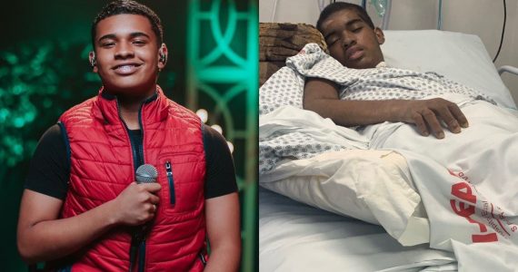 Vídeo: cantor Kaiky Mello recebe alta do hospital e tem recepção emocionante em casa