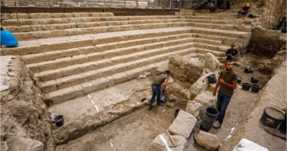 Parte do Tanque de Siloé, onde Jesus fez milagre, reabre ao público após 2 mil anos