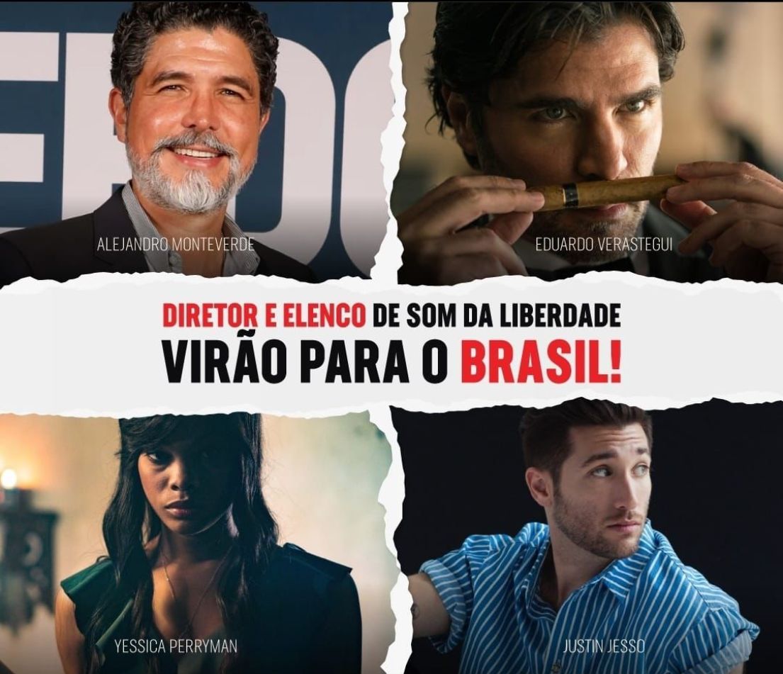 Brasil Paralelo fecha parceria com o filme Som da Liberdade. - HUGO GOSPEL  .COM