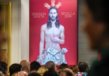 Cartaz da Semana Santa é acusado de retratar Jesus 'sexualizado'