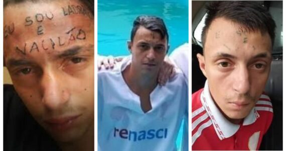 Desviado, jovem que teve testa tatuada por ser 'ladrão e vacilão' é preso novamente