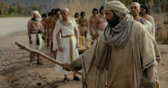 Série sobre Moisés na Netflix faz sucesso com a audiência e alcança o 1° lugar