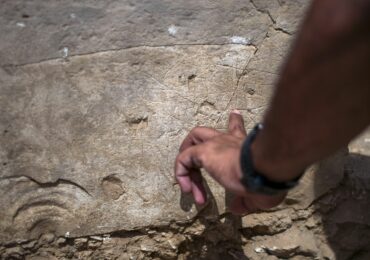 Marcas de 1.500 anos feitas por peregrinos cristãos em Israel são encontradas por arqueólogos