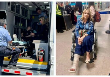 Elaine de Jesus sofre fratura no tornozelo após colapso da estrutura de telão em show